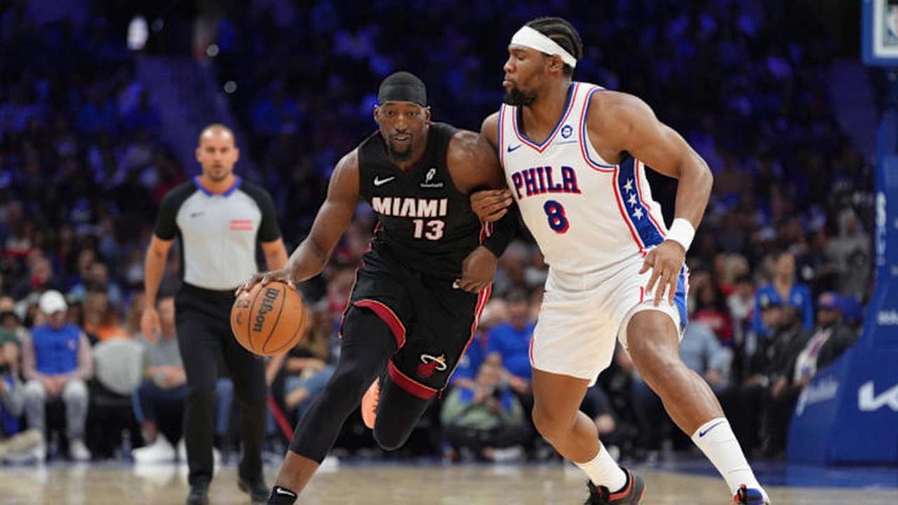 Powell and Ware lead Heat to 127-117 win over 76ers in fourth straight victory